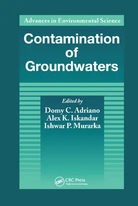 Adriano |  Contamination of Groundwaters | Buch |  Sack Fachmedien