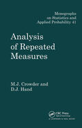Crowder / Hand |  Analysis of Repeated Measures | Buch |  Sack Fachmedien