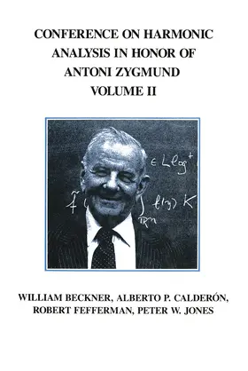 Calderon |  Conference Harmonic Analysis, Volume II | Buch |  Sack Fachmedien