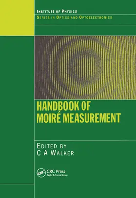 Walker | Handbook of Moire Measurement | Buch | 978-0-367-45442-5 | sack.de