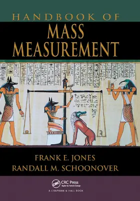 Jones / Schoonover |  Handbook of Mass Measurement | Buch |  Sack Fachmedien