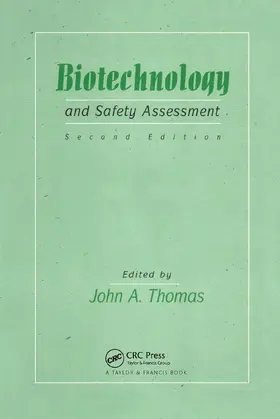 Thomas |  Biotechnology And Safety Assessment | Buch |  Sack Fachmedien