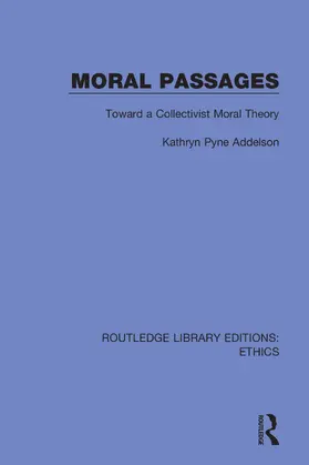 Pyne Addelson | Moral Passages | Buch | 978-0-367-45771-6 | www.sack.de