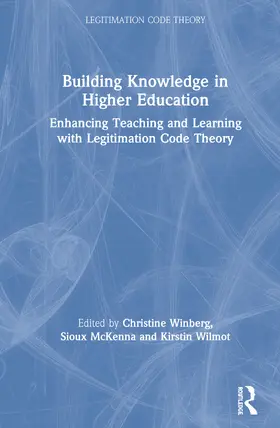 Winberg / McKenna / Wilmot |  Building Knowledge in Higher Education | Buch |  Sack Fachmedien