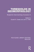 Coates / Vitek |  Thresholds in Geomorphology | Buch |  Sack Fachmedien