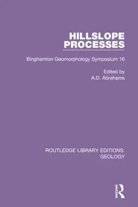 Abrahams | Hillslope Processes | Buch | 978-0-367-46448-6 | www.sack.de