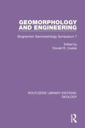 Coates | Geomorphology and Engineering | Buch | 978-0-367-46452-3 | sack.de