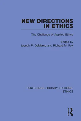 DeMarco / Fox |  New Directions in Ethics | Buch |  Sack Fachmedien
