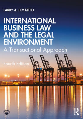 A. DiMatteo |  International Business Law and the Legal Environment | Buch |  Sack Fachmedien