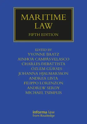 Baatz |  Maritime Law | Buch |  Sack Fachmedien
