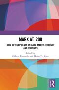 Faccarello / Kurz |  Marx at 200 | Buch |  Sack Fachmedien