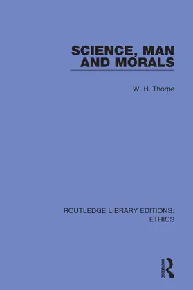 Thorpe | Science, Man and Morals | Buch | 978-0-367-50727-5 | www.sack.de