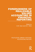 Dean / Wells |  Forerunners of Realizable Values Accounting in Financial Reporting | Buch |  Sack Fachmedien