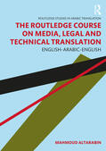 Altarabin |  The Routledge Course on Media, Legal and Technical Translation | Buch |  Sack Fachmedien