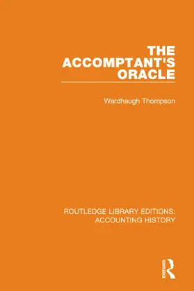 Thompson |  The Accomptant's Oracle | Buch |  Sack Fachmedien