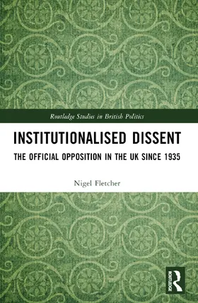 Fletcher |  Institutionalised Dissent | Buch |  Sack Fachmedien