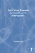 Chappell |  Construction Contracts | Buch |  Sack Fachmedien