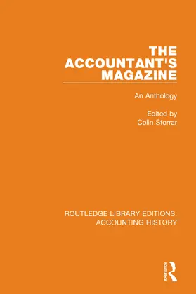 Storrar |  The Accountant's Magazine | Buch |  Sack Fachmedien