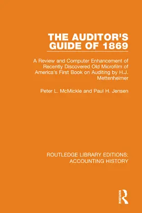 McMickle / Jensen | The Auditor's Guide of 1869 | Buch | 978-0-367-53457-8 | sack.de