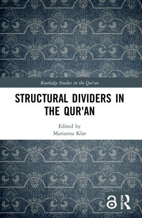 Klar | Structural Dividers in the Qur'an | Buch | 978-0-367-53737-1 | sack.de
