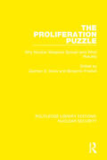 Davis / Frankel |  The Proliferation Puzzle | Buch |  Sack Fachmedien
