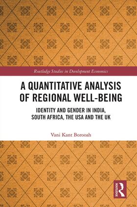 Borooah |  A Quantitative Analysis of Regional Well-Being | Buch |  Sack Fachmedien
