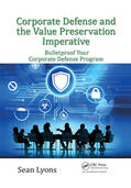 Lyons |  Corporate Defense and the Value Preservation Imperative | Buch |  Sack Fachmedien