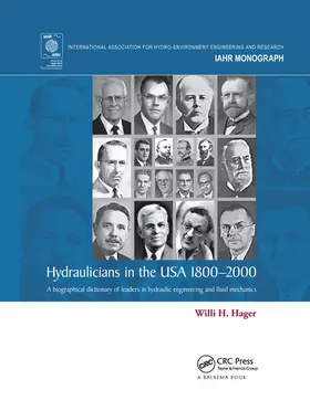 Hager |  Hydraulicians in the USA 1800-2000 | Buch |  Sack Fachmedien