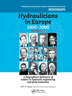 Hager |  Hydraulicians in Europe 1800-2000 | Buch |  Sack Fachmedien