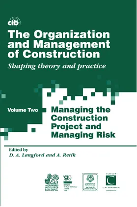 Langford / Retik |  The Organization and Management of Construction | Buch |  Sack Fachmedien