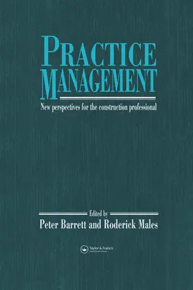 Barrett / Males | Practice Management | Buch | 978-0-367-58009-4 | www.sack.de