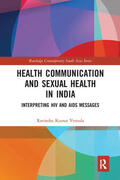 Vemula |  Health Communication and Sexual Health in India | Buch |  Sack Fachmedien