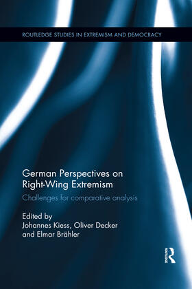 Kiess / Decker / Brähler | German Perspectives on Right-Wing Extremism | Buch | 978-0-367-59654-5 | sack.de