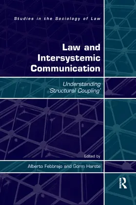 Febbrajo / Harste |  Law and Intersystemic Communication | Buch |  Sack Fachmedien