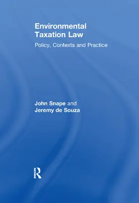Snape / Souza |  Environmental Taxation Law | Buch |  Sack Fachmedien
