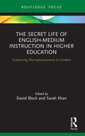 Block / Khan |  The Secret Life of English-Medium Instruction in Higher Education | Buch |  Sack Fachmedien