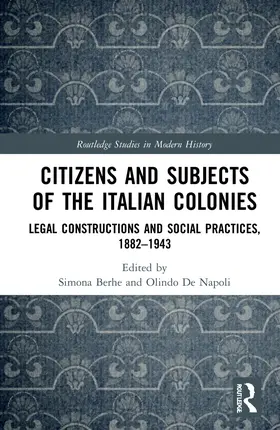 Berhe / De Napoli |  Citizens and Subjects of the Italian Colonies | Buch |  Sack Fachmedien