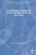 Cooper |  Psychological Insights for Understanding COVID-19 and Work | Buch |  Sack Fachmedien