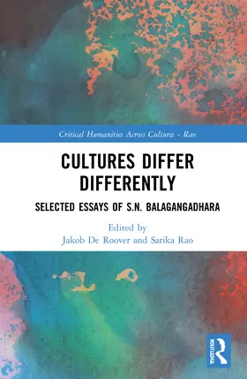 De Roover / Rao / Balagangadhara |  Cultures Differ Differently | Buch |  Sack Fachmedien