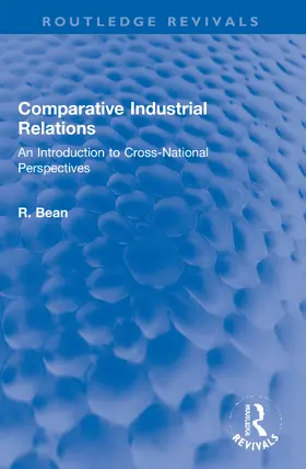 Bean |  Comparative Industrial Relations | Buch |  Sack Fachmedien