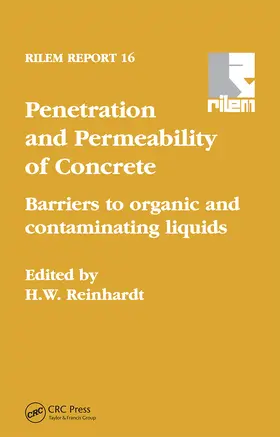 Reinhardt | Penetration and Permeability of Concrete | Buch | 978-0-367-65951-6 | www.sack.de
