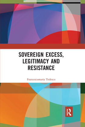 Tedesco | Sovereign Excess, Legitimacy and Resistance | Buch | 978-0-367-66512-8 | sack.de