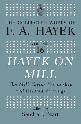 Peart |  Hayek On Mill | Buch |  Sack Fachmedien