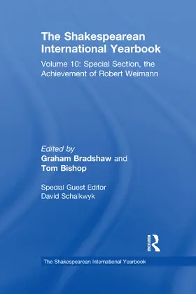 Schalkwyk |  The Shakespearean International Yearbook | Buch |  Sack Fachmedien