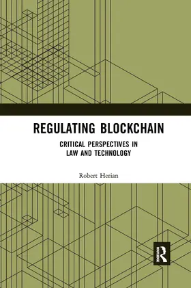 Herian |  Regulating Blockchain | Buch |  Sack Fachmedien