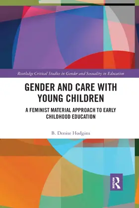 Hodgins | Gender and Care with Young Children | Buch | 978-0-367-67081-8 | www.sack.de