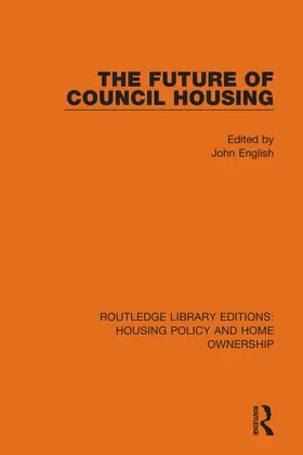 English |  The Future of Council Housing | Buch |  Sack Fachmedien