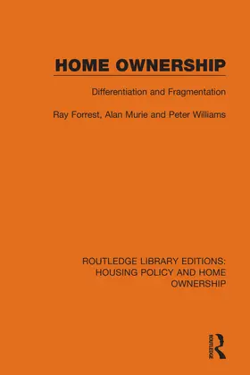 Forrest / Murie / Williams |  Home Ownership | Buch |  Sack Fachmedien