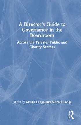 Langa |  A Director's Guide to Governance in the Boardroom | Buch |  Sack Fachmedien