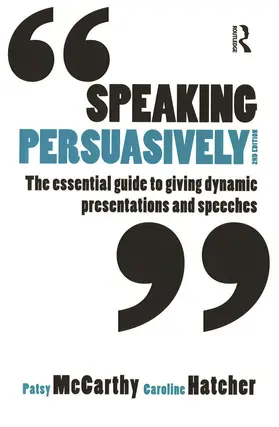 McCarthy |  Speaking Persuasively | Buch |  Sack Fachmedien